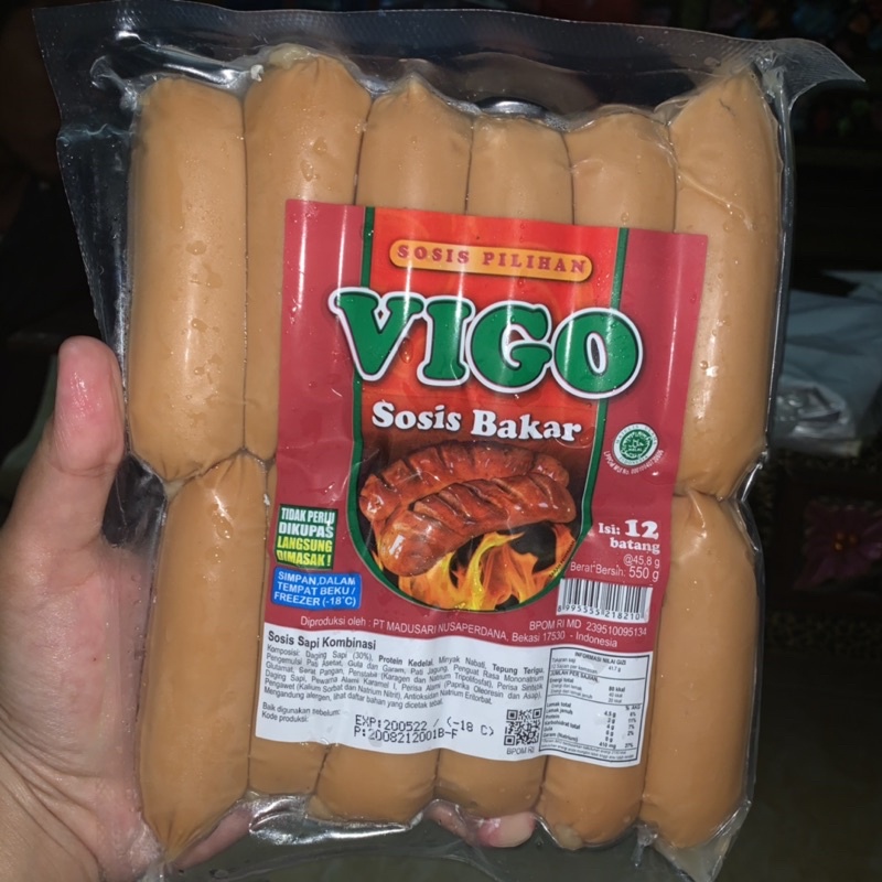

Promo!! SOSIS BAKAR SAPI VIGO ISI 12