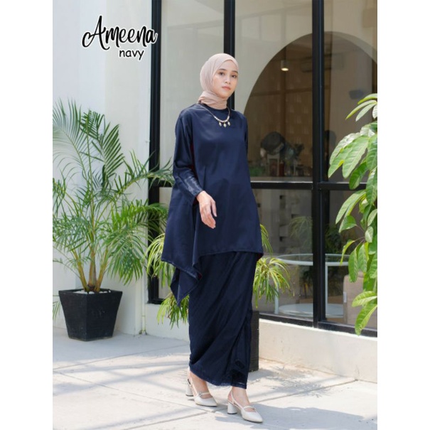 Ameena Set, SETELAN WANITA SUPER DUPER CANTIK MODIS FIT XXL LD 112 BAHAN MAXMARA VELVET TERMURAH OOTD TERLARIS