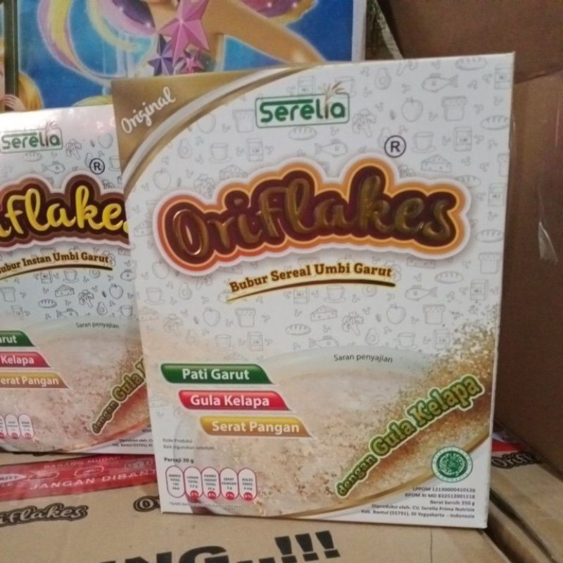 

TERLARIS-ORIFLAKES ORIGINAL DENGAN GULA KELAPA 350GRAM