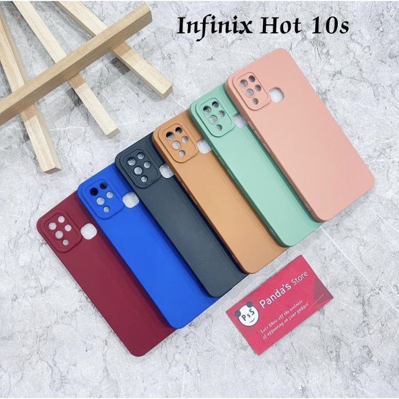 Softcase Pro Camera Infinix Hot 10s Candy Case Full Color 3D Silikon TPU