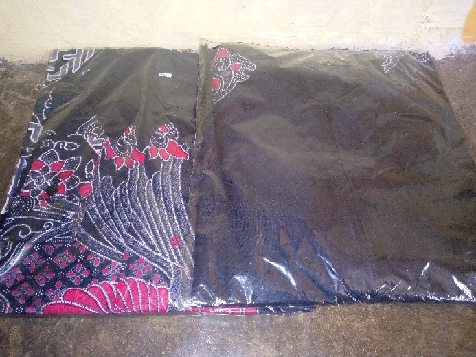 Special Baju Batik Couple Set Gamis Motif Naga Meong & Kawan2