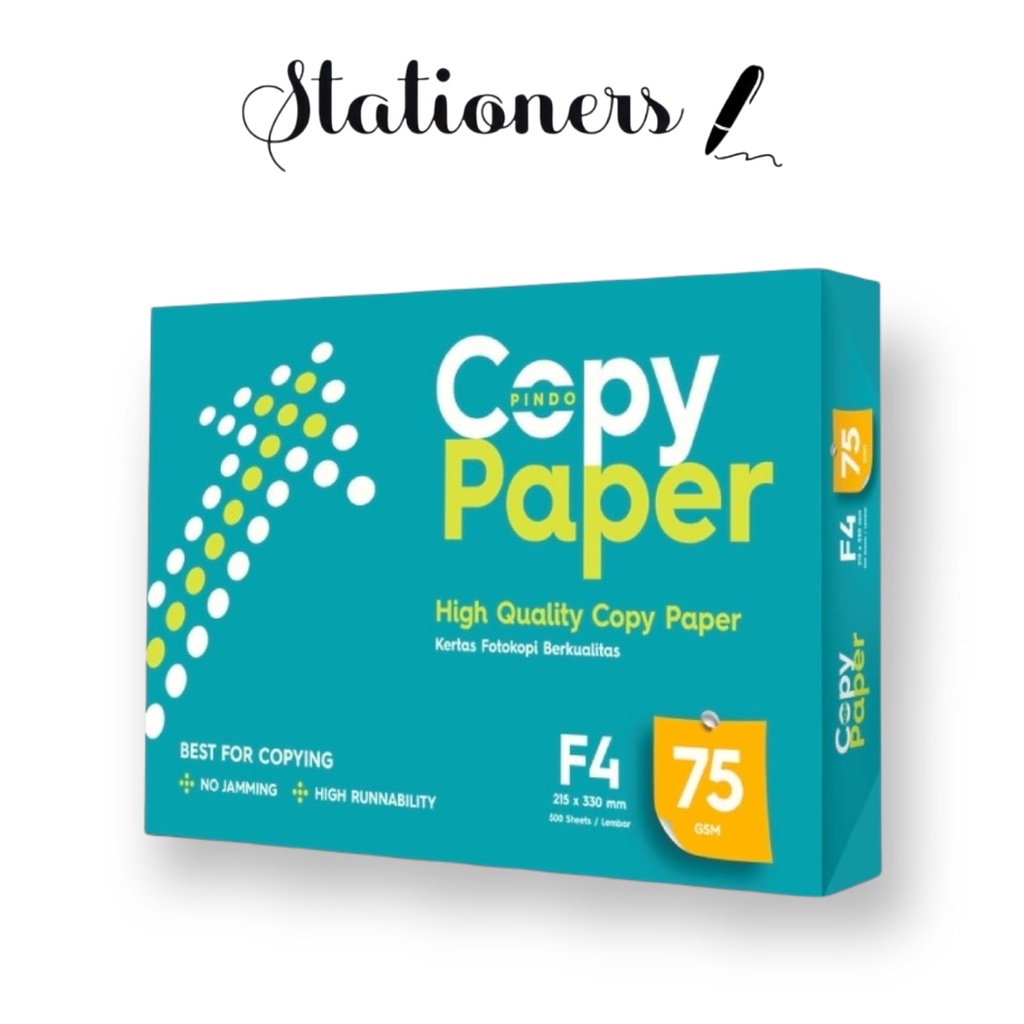 

Kertas HVS F4 75 gsm - Copy Paper