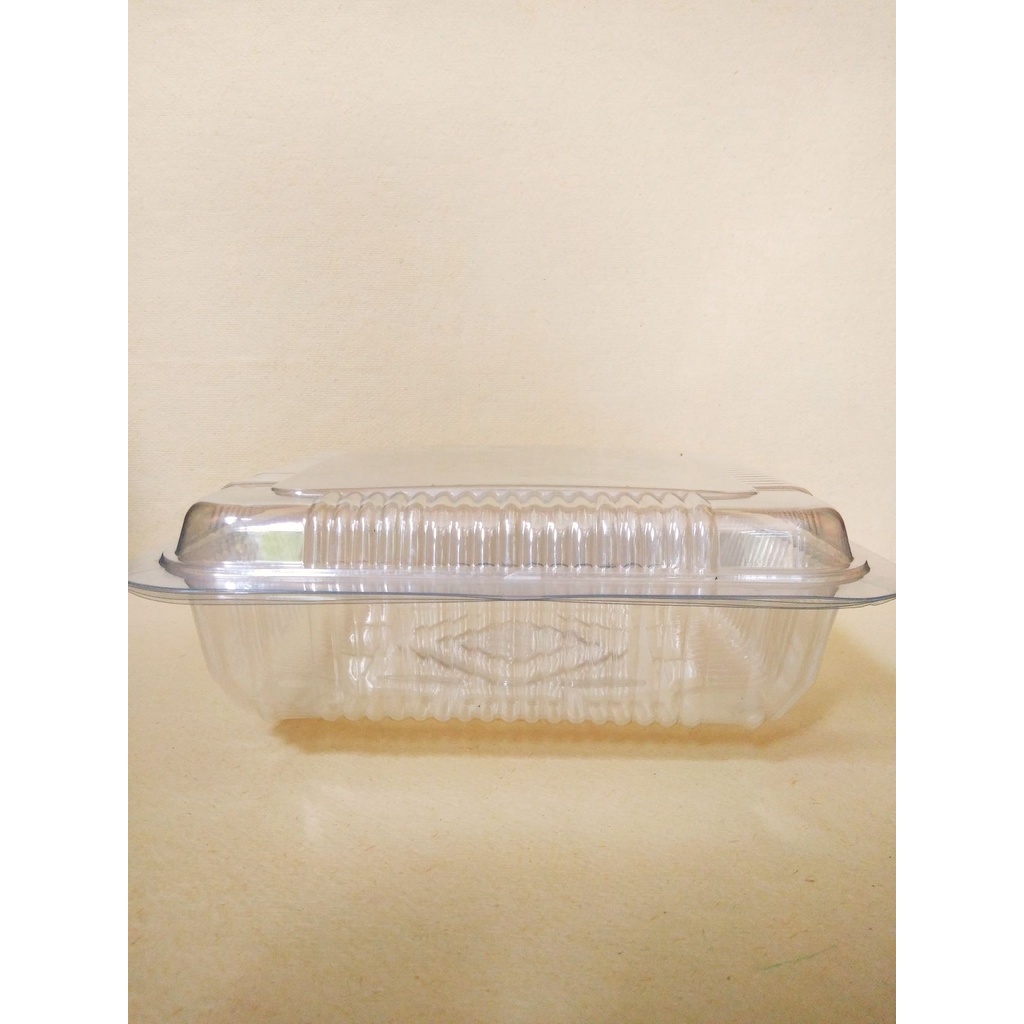 Isi 10 Pcs Mika kue persegi / Box kue lapis