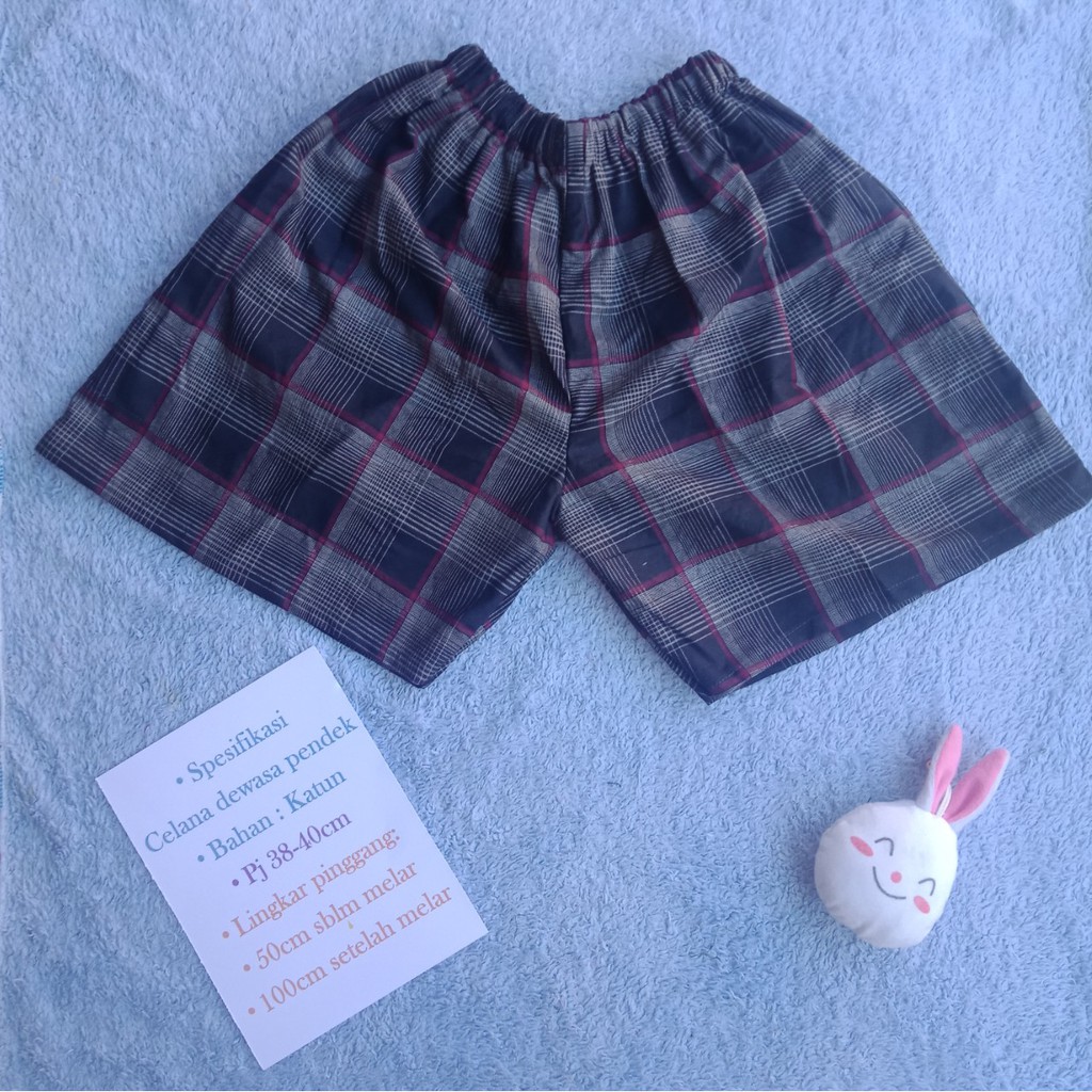 Celana Pendek Santai Dewasa Pria & Wanita/ Celana Pendek Murah/ Celana santai/ Grosir Celana Pendek/