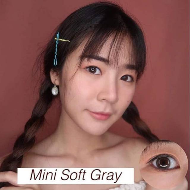 

Softlens Mini Soft Gray Kitty Kawaii