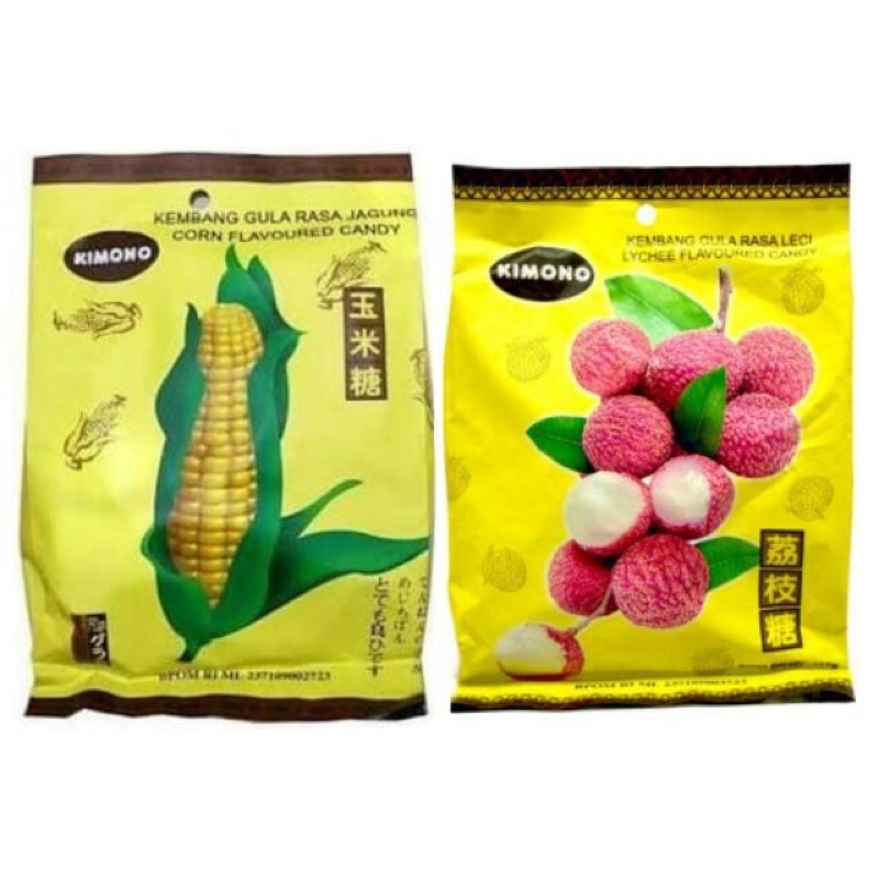 

KIMONO Permen Jagung/Leci 150gr