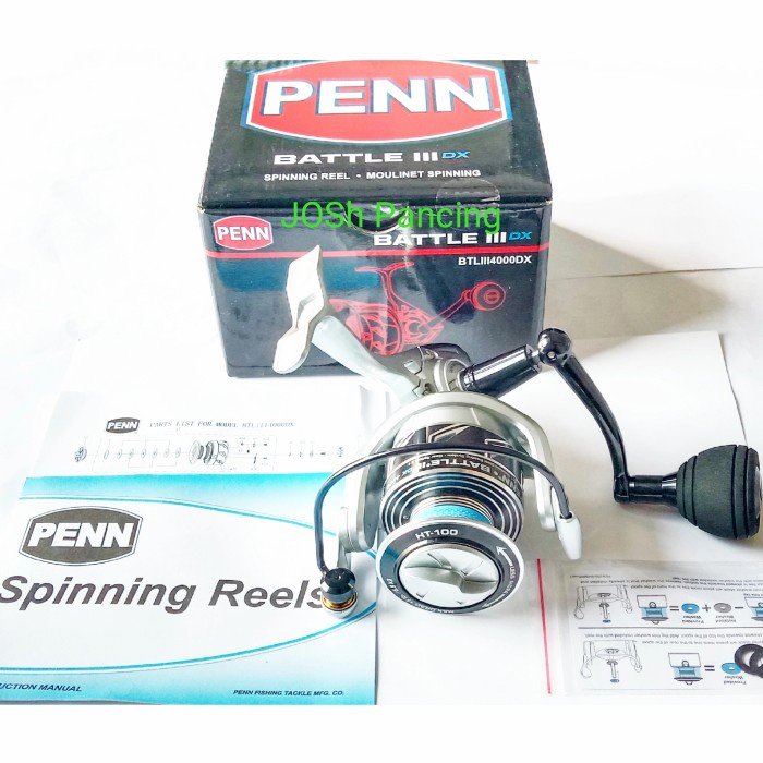 Reel Penn Battle Iii Dx 2500 3000 4000 6000 8000 Ori Pen Batle Batel Termurah