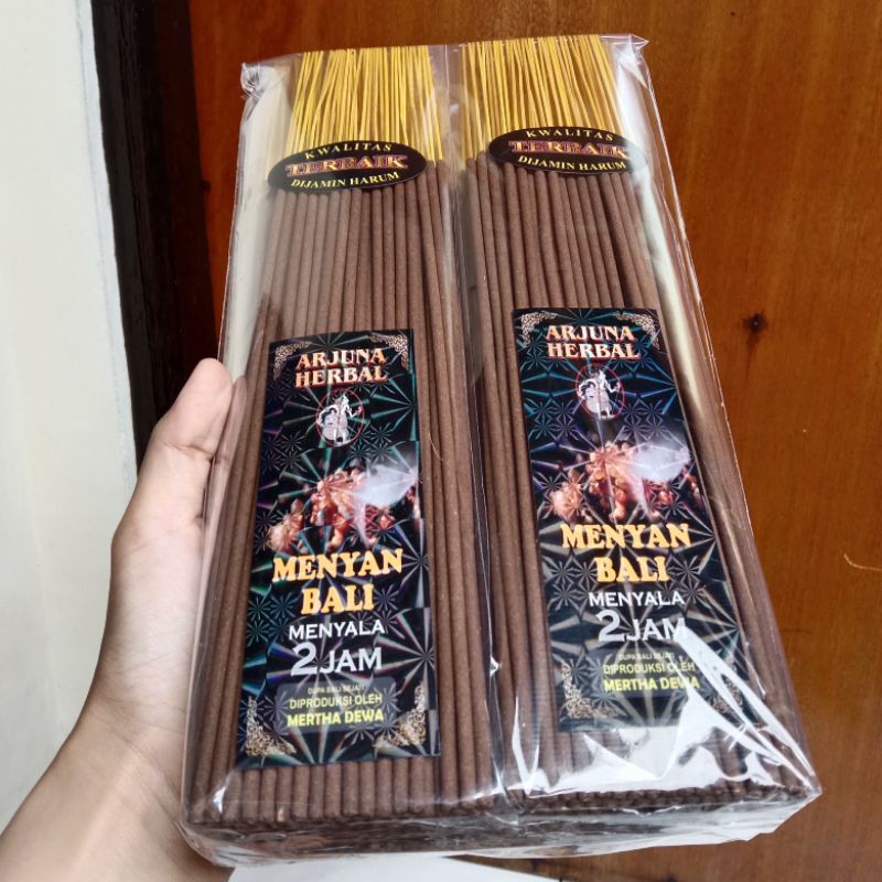 Hio Dupa Wangi Arjuna Herbal Kemenyan Stik 32cm isi 10bks (1bks isi 35stik)