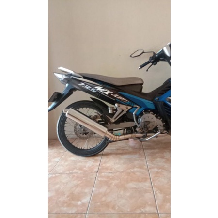 knalpot ckd standar/ bobokan untuk motor jupiter mx new,,mx king,mx old, fu,mp,vixion dll