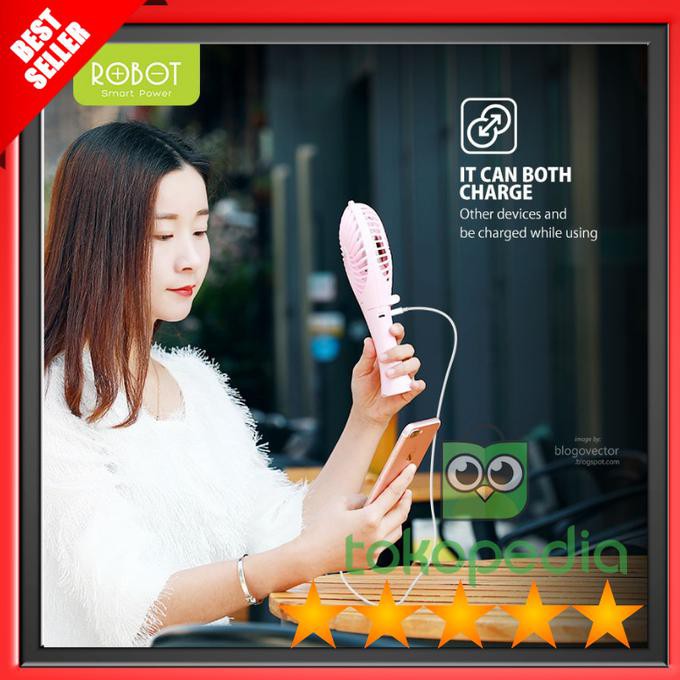 Kipas Angin Portable / Kipas Angin AC / Kipas Angin Mini Robot TERLARIS