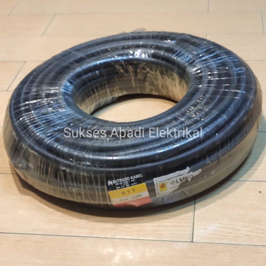 KABEL TUNGGAL NYY 4X4 4 X 4 SUTRADO OUTDOOR METER BUKAN SUPREME ETERNA