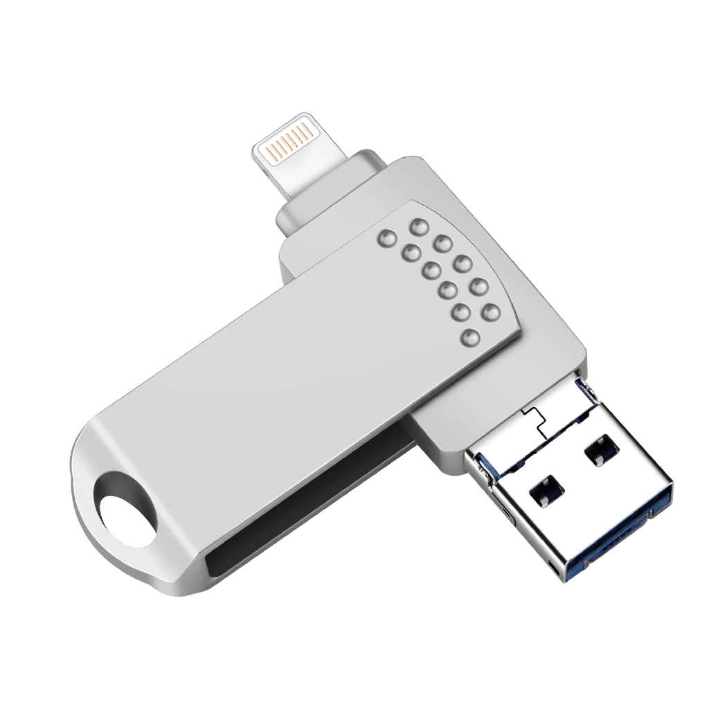 Flash Disk USB OTG 3in1 untuk iOS / iPhone / Android