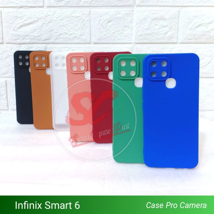 Case Slim Matte Pro Camera Infinix Smart 6 Nfc Infinix Smar 6 - SC