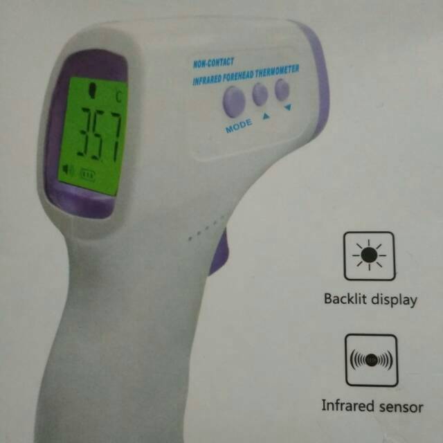 Thermometer tembak digital infrared non contact / alat ukur suhu tubuh