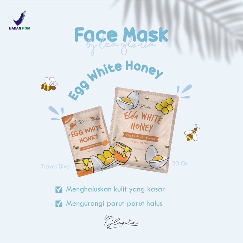 (BISA COD) [BPOM ✅] TRAVEL SIZE LEA GLORIA MASKER ORGANIK