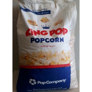 

Jagung Popcorn Mentah Merk Kingpop / King Pop 1bal 22.5kg/King Popcorn