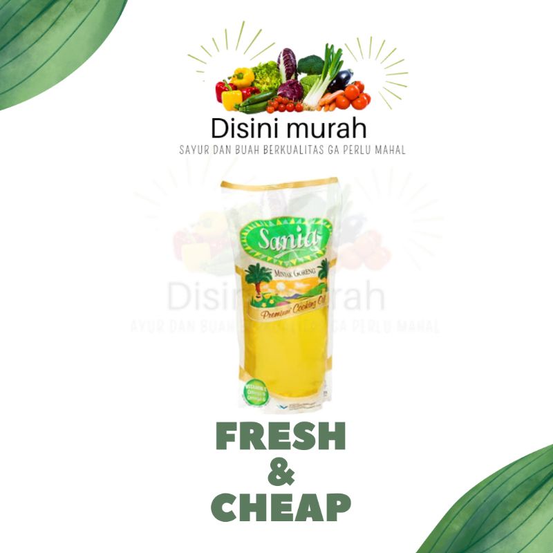 

sania minyak goreng 1 liter