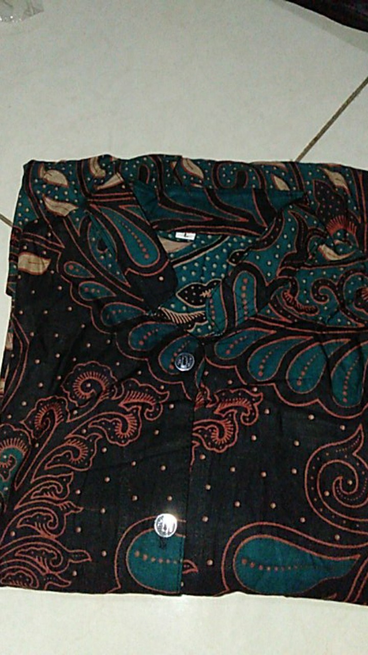 Baju Batik Atasan Blouse Wanita Baju Kantor Bisa Cod Banyak Pilihan Motif.batik Pekalongan Nusantara