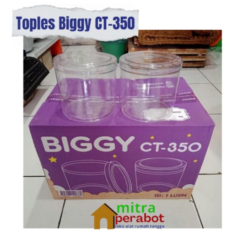 Toples Biggy CT 350 Toples Kue Kering coklat Lebaran 1kg