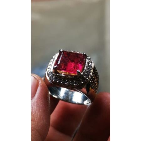 

BATU PERMATA RUBYLATE TOURMALINE MEMO NGR