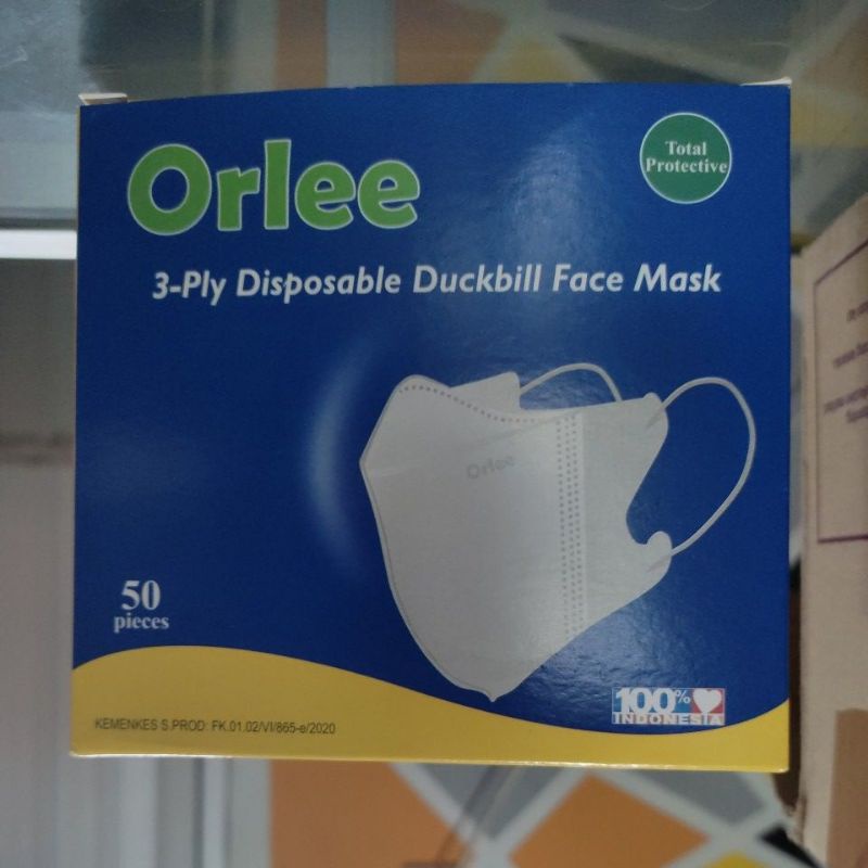 Masker Orlee Duckbill isi 50pcs