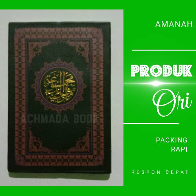 Kitab Barzanji Besar Maulid Al Barzanji Sholawat Majmu Mawalid Diba Cover Kalp