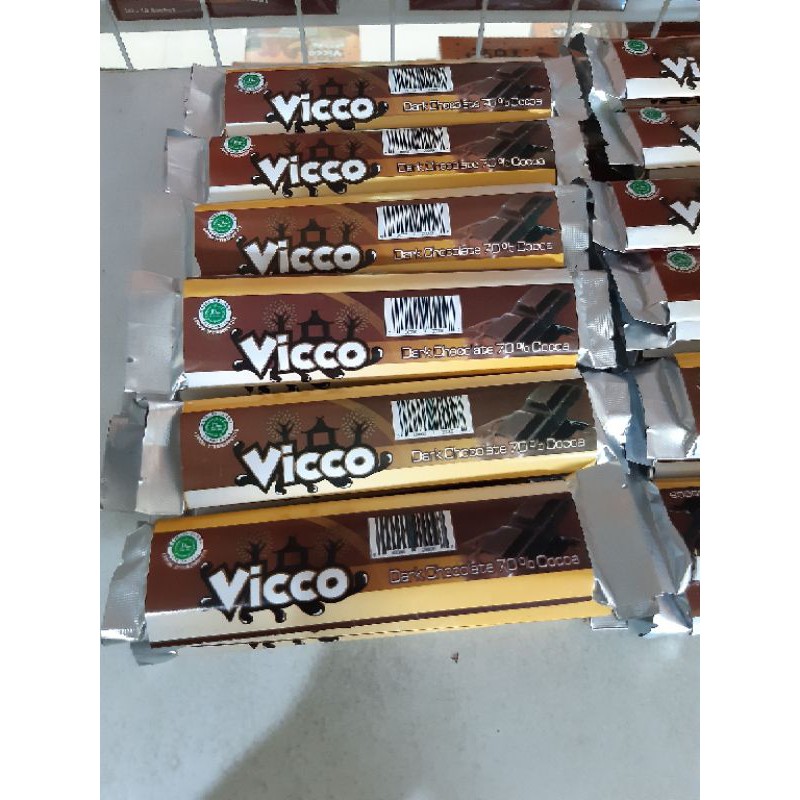 

Vicco Cokelat Dark 25gr by Puslit Kopi dan Kakao Indonesia