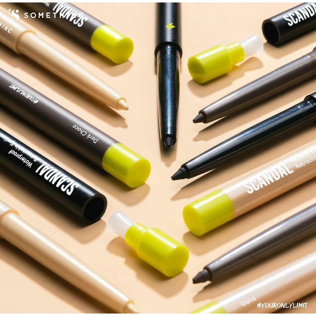 SOMETHINC SCANDAL Waterproof Retractable Eyeliner