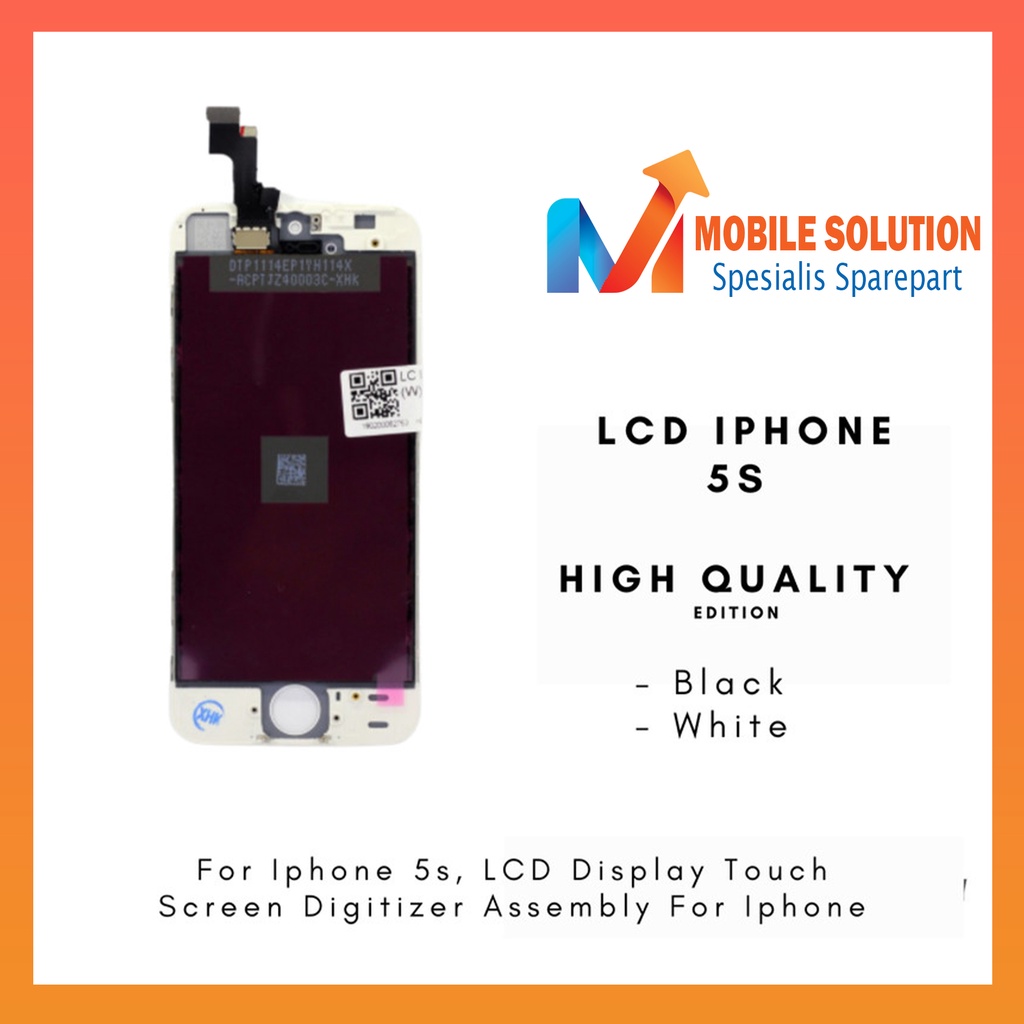 GROSIR LCD TOUCHSCREEN FULLSET IP 5S SUPER 100% GARANSI 1 BULAN + PACKING BUBBLE