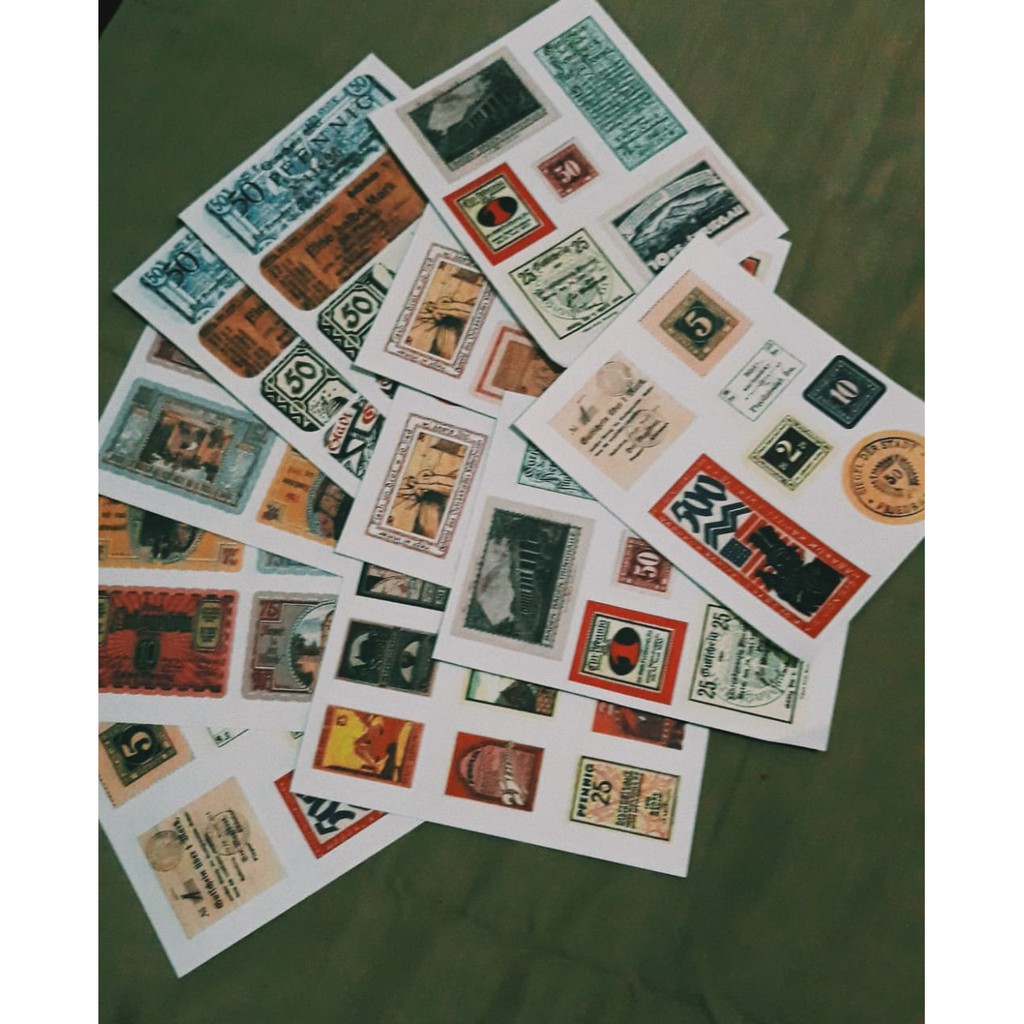 

(1Lmbr) Sticker Retro Set Planner for DIY Scrapbook