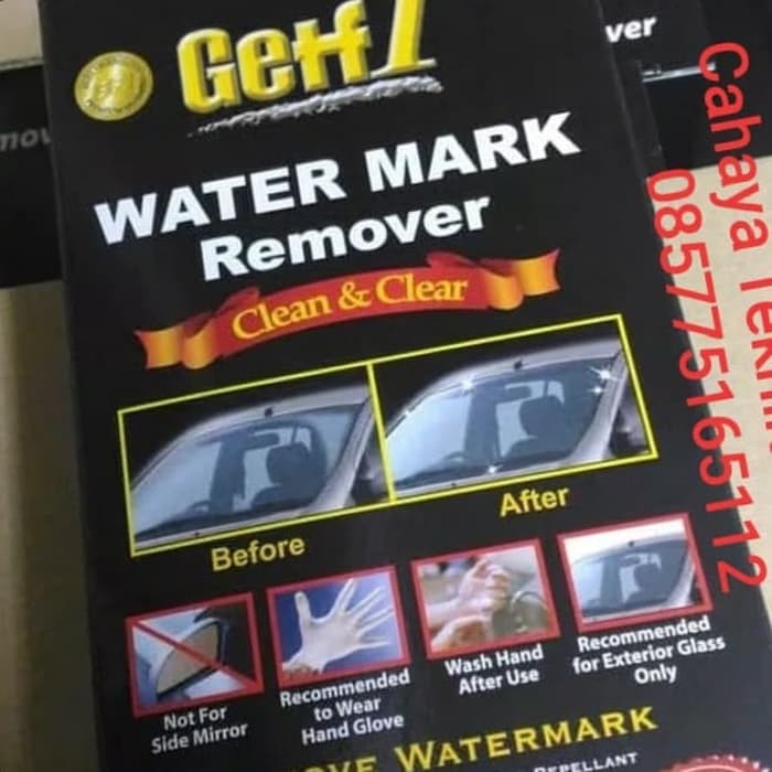 GETF 1 Water Mark Remover Obat Jamur Kaca