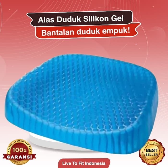 JUMBO XXL Bantalan Kursi Alas Duduk Silikon Gel Bantal Duduk