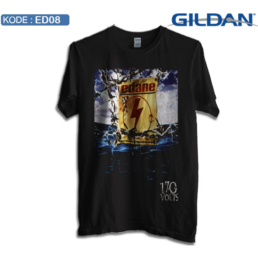 Kaos edane 170 volts album original gildan softstyle ed8