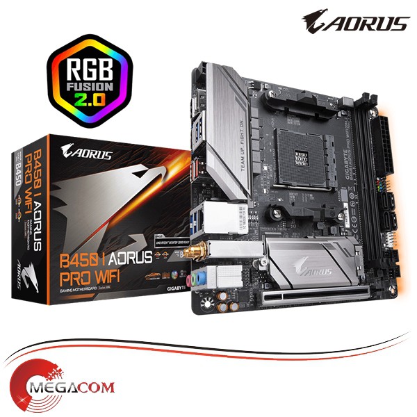 Gigabyte B450 I AORUS PRO WIFI - AM4 AMD Promontory DDR4 USB3.1
