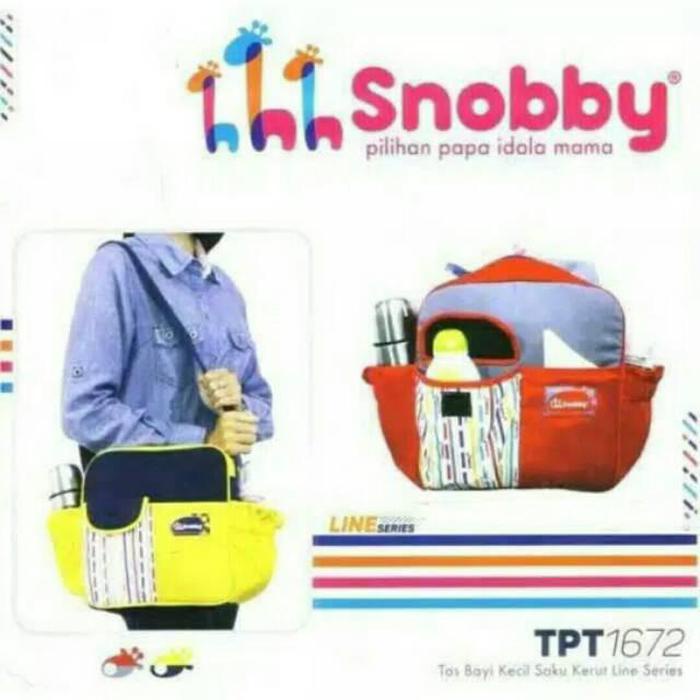 Snobby Tas Bayi Snobby Perlengkapan Bayi Baru Lahir Diaper Bag Line Series TPT1671 TPT1672 TPT1673