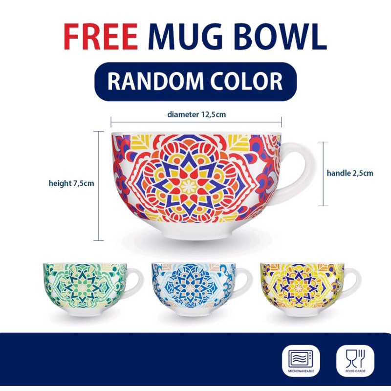 QUAKER OAT / OATMEAL / GRATIS MANGKOK / FREE MANGKOK