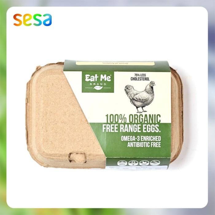 

Eat Me - Telur Ayam Organic (Free Range isi 6 pcs) Best Seller