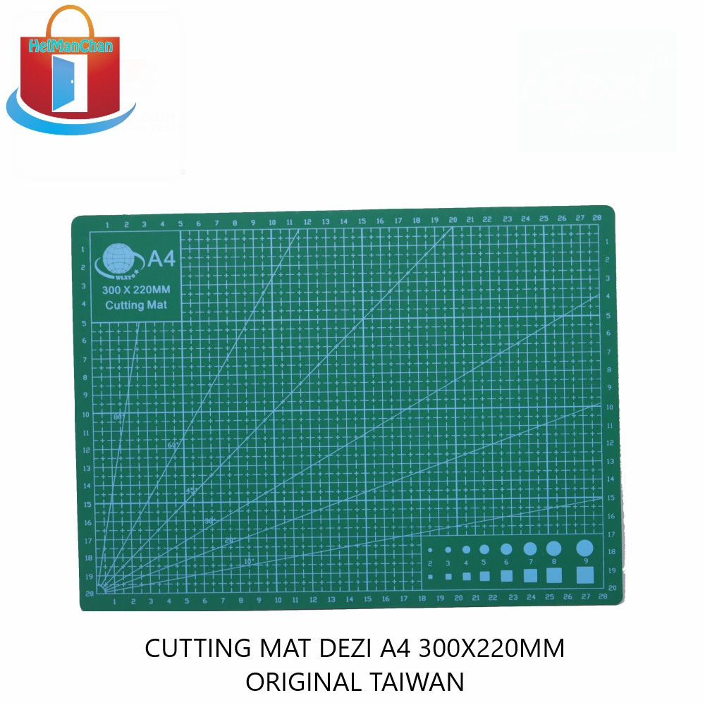 

CUTTING MAT DEZI A4 300X220MM ORIGINAL TAIWAN (73279)