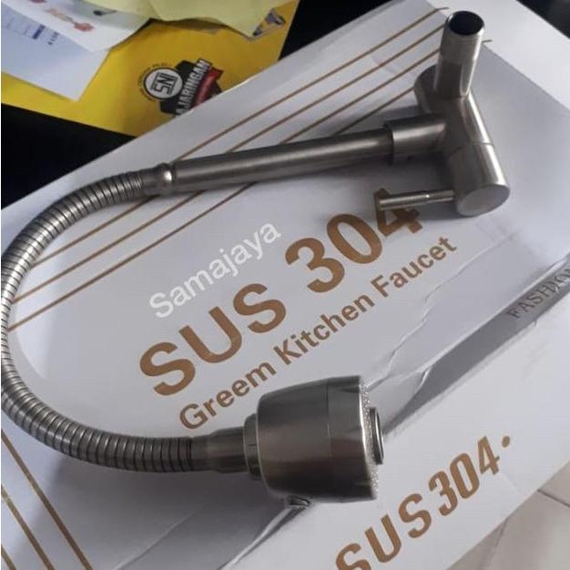 Kran Angsa Stainless Kran Angsa Flexible. Kran Cuci Piring