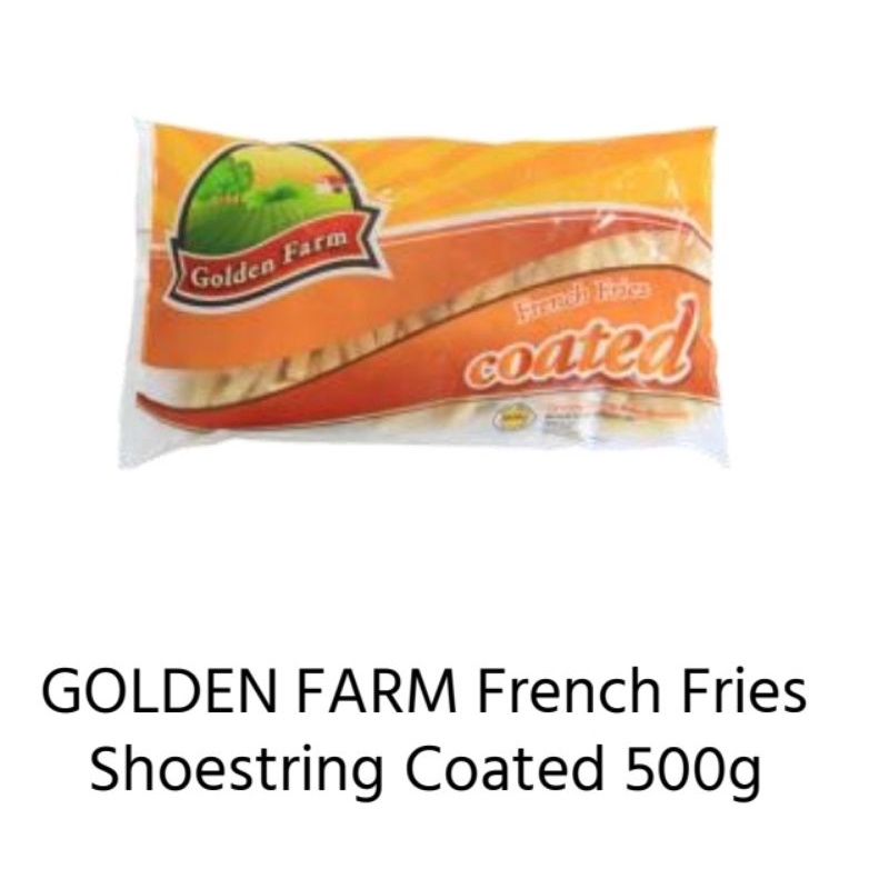 

Golden Farm French Fries Shoestring Coated 500gr