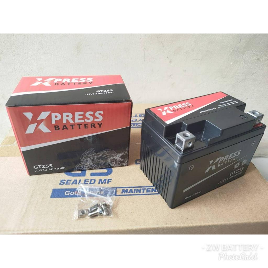 Aki Motor Xeon, Jupiter MX New, MX King, R15, Xabre, Fino, Byson GTZ5S XPRESS GEL