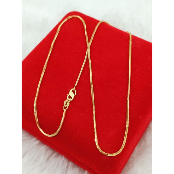 KALUNG DEWASA PERAK 925 KASANDRA FLEXI LAPIS EMAS 24K