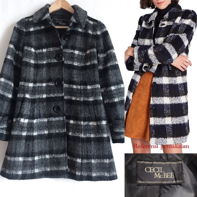 Cecil Mcbee’s Plaid Wool Coat