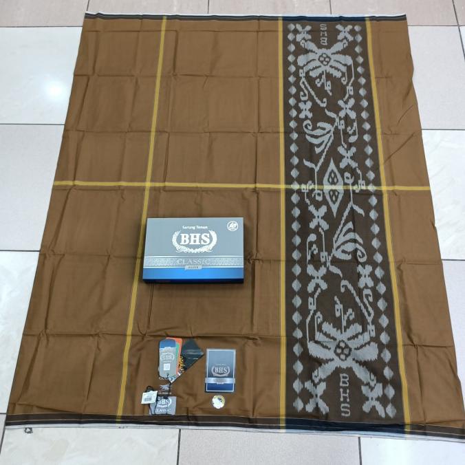 SARUNG TENUN BHS CLASSIC SILVER TKC / KAIN SARUNG TENUN PREMIUM FGFD41654E