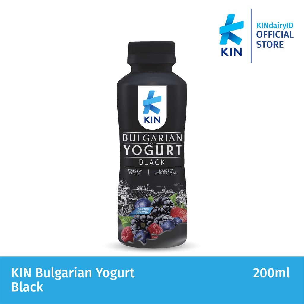 KIN Bulgarian Yogurt Black Special Edition 200 gram