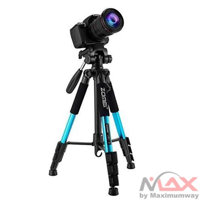 Tripod Profesional Zomei Professional DSLR Tripod &amp; Pan Head - Q111 Warna Biru