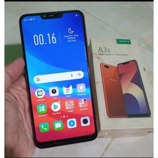 Jual OPPO A3S 3/32gb,ungu (black) | Shopee Indonesia