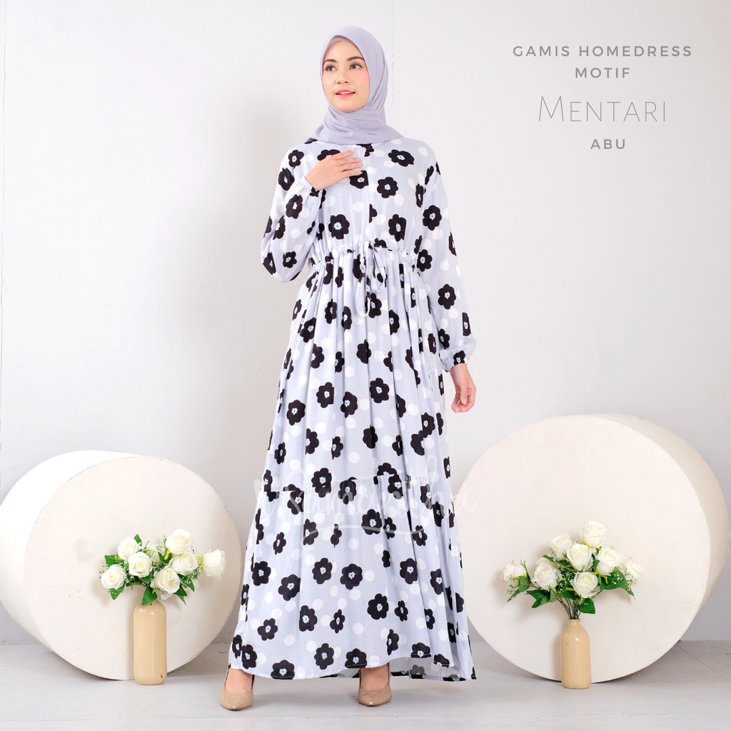 Gamis Homedress Rayon Motif