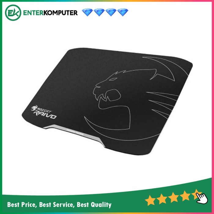 Mousepad Roccat Raivo (Lightning Blue / Stealth Black / Midnight Black)