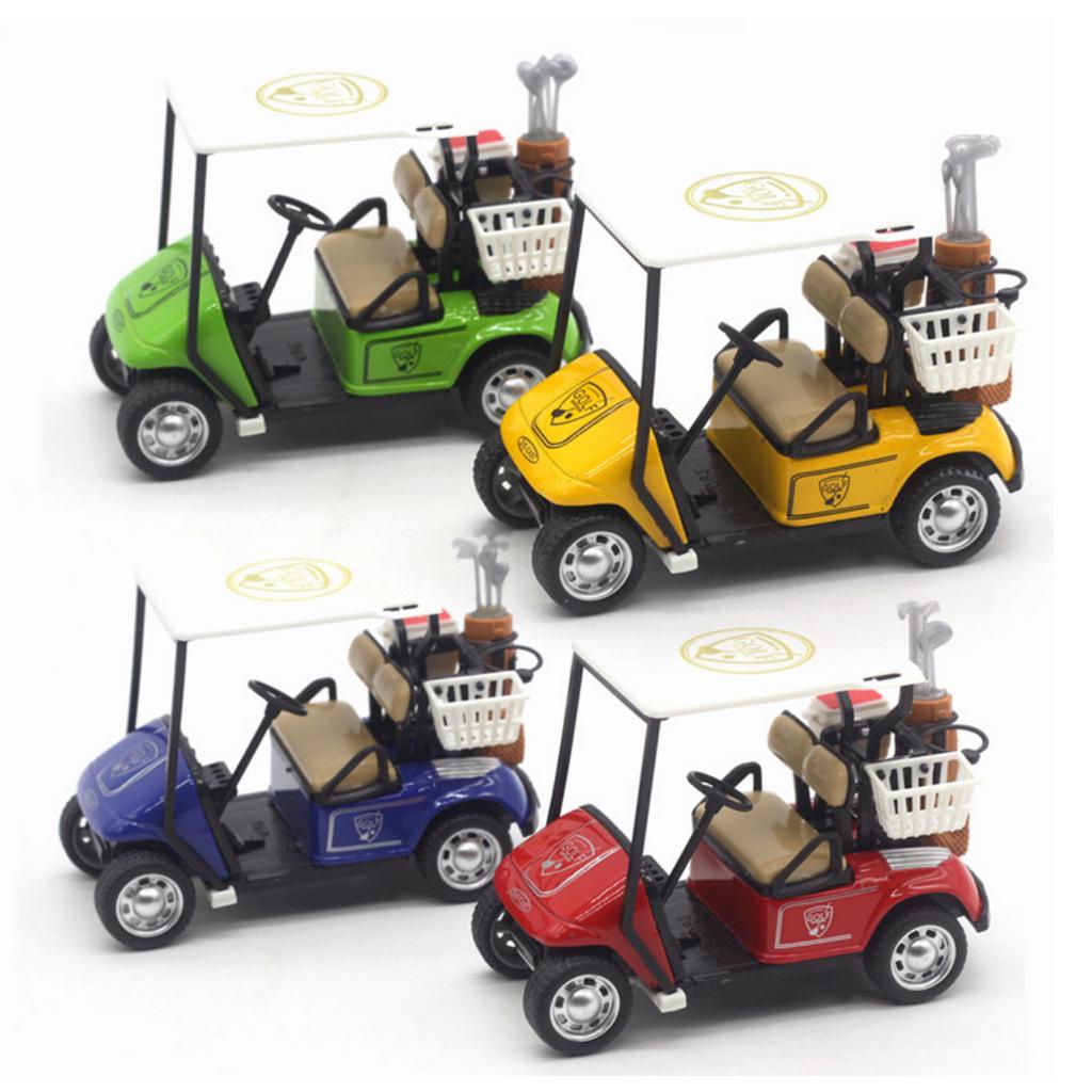 Diecast Miniatur Mobil Golf Cart skala 1:36 metal alloy series